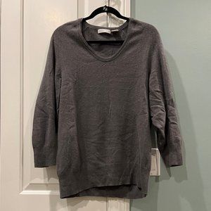 Janice and Justin Gray Sweater